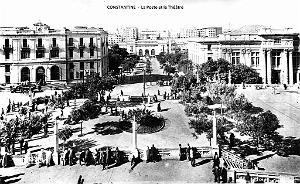 CONSTANTINE - LA POSTE ET LE THEATRE